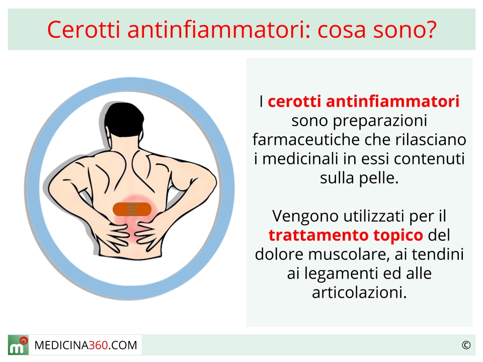 Cerotti antinfiammatori: come si usano? Pro e contro di questi antidolorifici locali