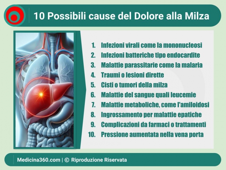 Guida Completa sul Dolore alla Milza: Cause, Sintomi e Trattamenti