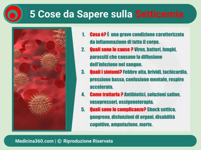 Setticemia: Sintomi, Cause, Trattamenti e Prevenzione